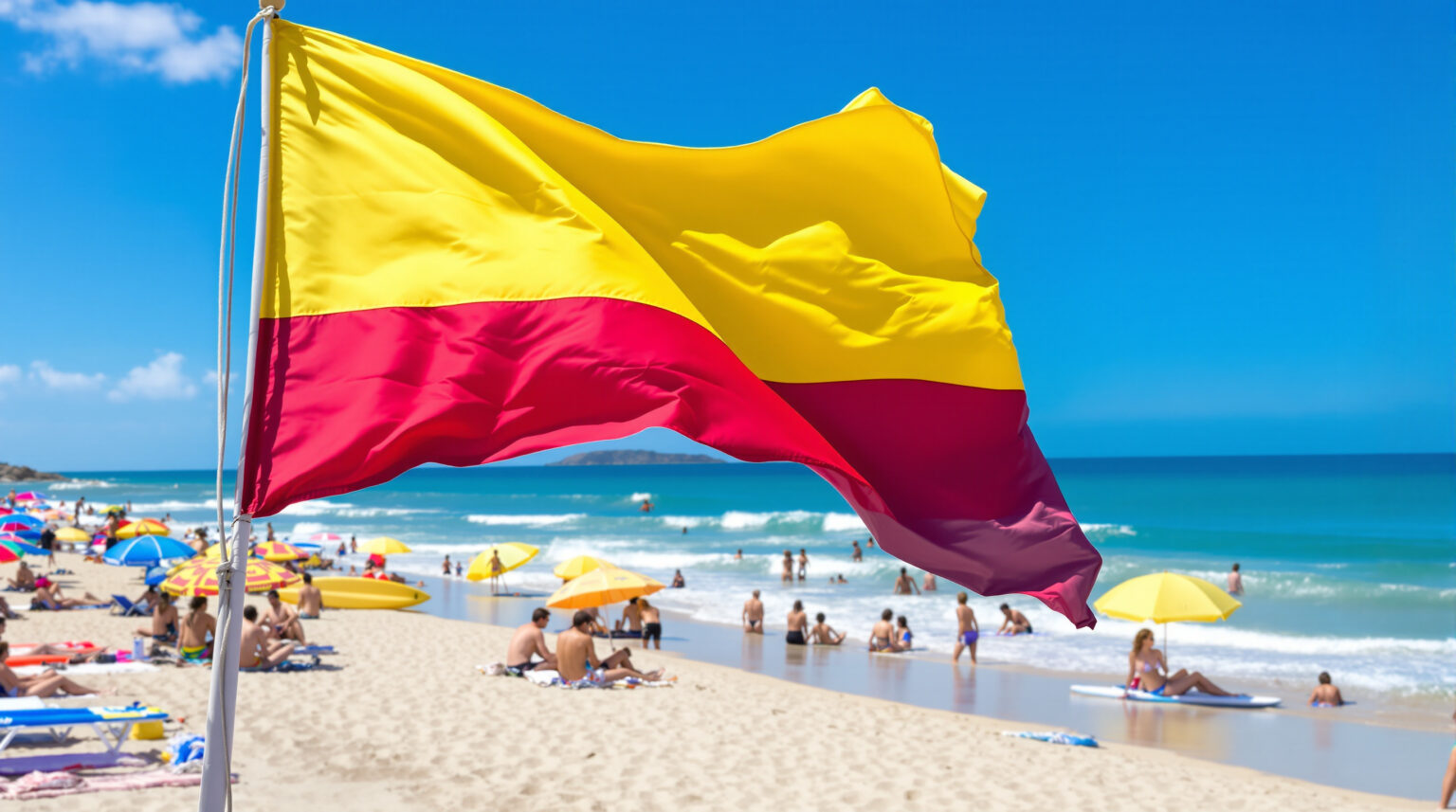 Drapeau rouge jaune : Découvrez son histoire et sa signification surprenante !